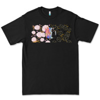 Black gothic girl and colorful girl best friends with Premium Tee - TumblerDesignByShophia