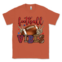 Copper Football vibes red and blue Classic Tee - HowdyJamesFarm
