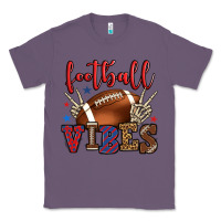 Football Vibes Red And Blue Classic Tee | Teevron