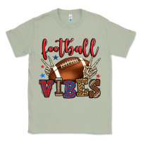 Matcha Football vibes red and blue Classic Tee - HowdyJamesFarm