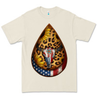 Bone american sunflower bullskull teardrop earrings Premium Tee - Jasminsmagicworld