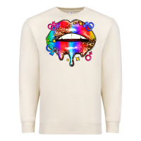 Sandshell pride lips Premium Sweatshirt - AdoDesignShop