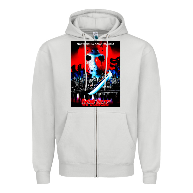 Vintage Classic  Horror Film Art Characters Mens Womens Zipper Hoodie by maiPhamDesign | Teevron