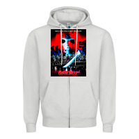 Dove Grey Vintage Classic  Horror film Art Characters Mens Womens Zipper Hoodie - maiPhamDesign