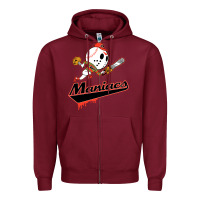 Burgundy Vintage Photographic  the 13th Design Character Mens Funny Zipper Hoodie - maiPhamDesign