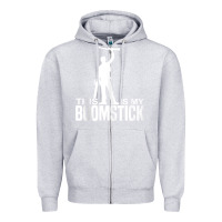 Heather Grey this is my boomstick shotgun chainsaw dead evil halloween tank top Zipper Hoodie - maiPhamDesign