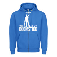 True Royal this is my boomstick shotgun chainsaw dead evil halloween tank top Zipper Hoodie - maiPhamDesign