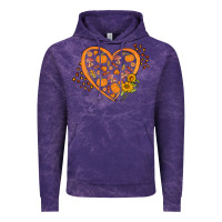 Cloud Purple Western Autumn Heart Vintage Hoodie - FaDigitalArtStudio