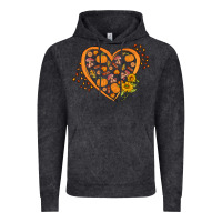 Vintage Black Western Autumn Heart Vintage Hoodie - FaDigitalArtStudio