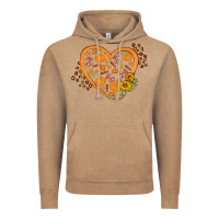 Vintage Coffee Western Autumn Heart Vintage Hoodie - FaDigitalArtStudio