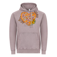 Vintage Zinc Western Autumn Heart Vintage Hoodie - FaDigitalArtStudio