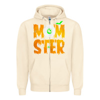 Sandshell womens momster tshirt halloween scary costume mom t shirt Zipper Hoodie - maiPhamDesign