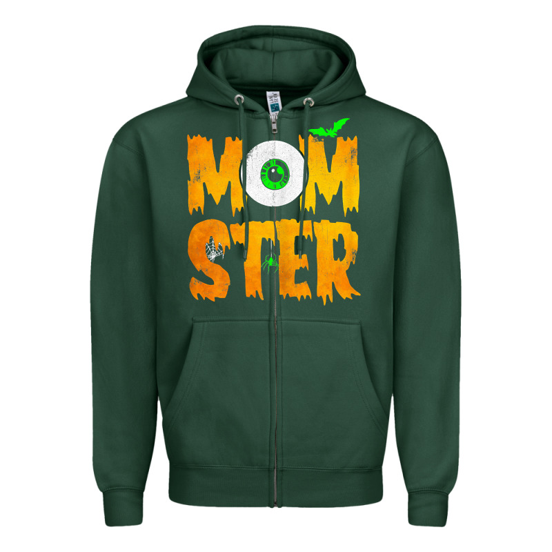 Womens Momster Tshirt Halloween Scary Costume Mom T Shirt Zipper Hoodie by maiPhamDesign | Teevron