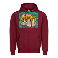 Burgundy western mother's day mimi  tumbler Zipper Hoodie - BarkalooDesign