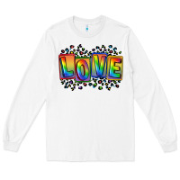 White Love pride Long Sleeve Tee - FaDigitalArtStudio