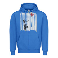 True Royal banksy balloon girl cute Zipper Hoodie - maiPhamDesign