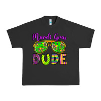 Pigment Black mardi gras dude olivia Urban Heavy Tee - OliviaCreatesArt