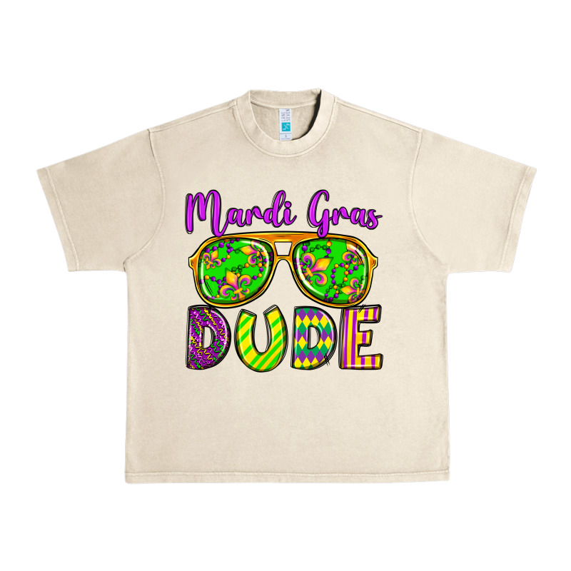 Mardi Gras Dude Olivia Urban Heavy Tee by OliviaCreatesArt | Teevron