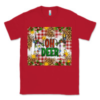 Red Oh Deer Classic Tee - Artiststas