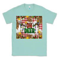 Seafoam Oh Deer Classic Tee - Artiststas