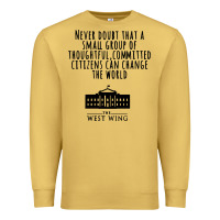 Antique Gold West Wing My Favorite People Premium Sweatshirt - maiPhamDesign