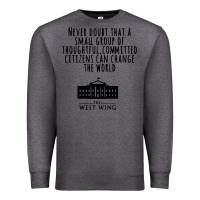 Charcoal Heather West Wing My Favorite People Premium Sweatshirt - maiPhamDesign