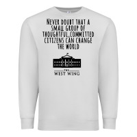 Dove Grey West Wing My Favorite People Premium Sweatshirt - maiPhamDesign
