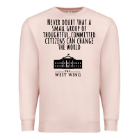 Pale Pink West Wing My Favorite People Premium Sweatshirt - maiPhamDesign