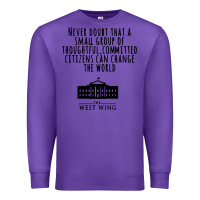 Purple West Wing My Favorite People Premium Sweatshirt - maiPhamDesign