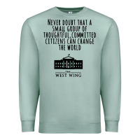Seafoam West Wing My Favorite People Premium Sweatshirt - maiPhamDesign