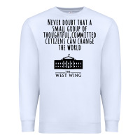White West Wing My Favorite People Premium Sweatshirt - maiPhamDesign