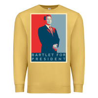 Antique Gold Bartlet For President Lover Gift Premium Sweatshirt - maiPhamDesign