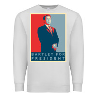 Dove Grey Bartlet For President Lover Gift Premium Sweatshirt - maiPhamDesign