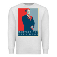 Oatmeal Heather Bartlet For President Lover Gift Premium Sweatshirt - maiPhamDesign