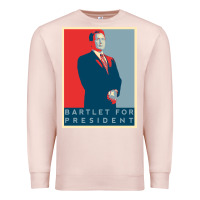 Pale Pink Bartlet For President Lover Gift Premium Sweatshirt - maiPhamDesign