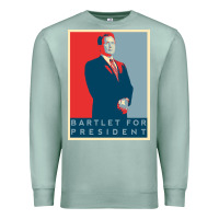 Seafoam Bartlet For President Lover Gift Premium Sweatshirt - maiPhamDesign