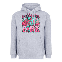 Heather Grey in october we wear pink Heavyweight Hoodie - AdoDesignShop