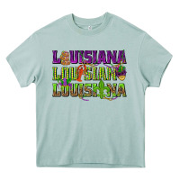 Louisiana Mardi Gras Heavy Core Tee | Teevron