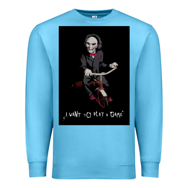 Saw I Want To Play A Game Picture Premium Sweatshirt by maiPhamDesign | Teevron