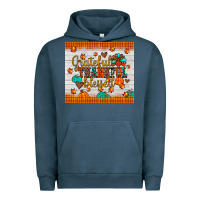 Pigment Midnight Navy grateful thankful blessed Urban Hoodie - JahusDesignShop