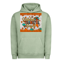 Pigment Oil Green grateful thankful blessed Urban Hoodie - JahusDesignShop