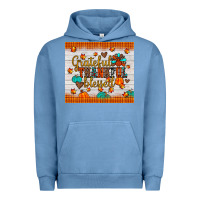 Pigment Pebble Blue grateful thankful blessed Urban Hoodie - JahusDesignShop