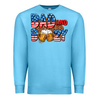 Ocean Blue bad and boozy usa Premium Sweatshirt - AdoDesignShop