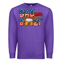 Purple bad and boozy usa Premium Sweatshirt - AdoDesignShop