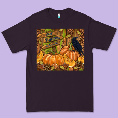 Cutest Pumpkin In The Patch Premium Tee Designed By Tumblerdesignbyshophia
