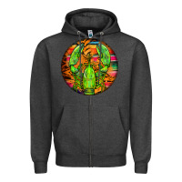 Charcoal Heather lobster Zipper Hoodie - BarkalooDesign