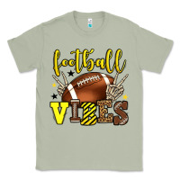 Matcha Football vibes yellow and black team color Classic Tee - HowdyJamesFarm
