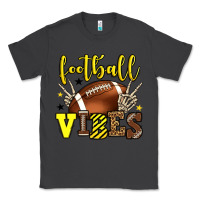 Smoke Football vibes yellow and black team color Classic Tee - HowdyJamesFarm