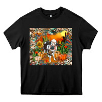 Black Fall baby cow Heavy Core Tee - RanaPortraitStore