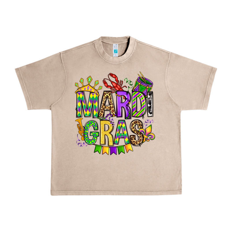 Mardi Gras Olivia Urban Heavy Tee by OliviaCreatesArt | Teevron